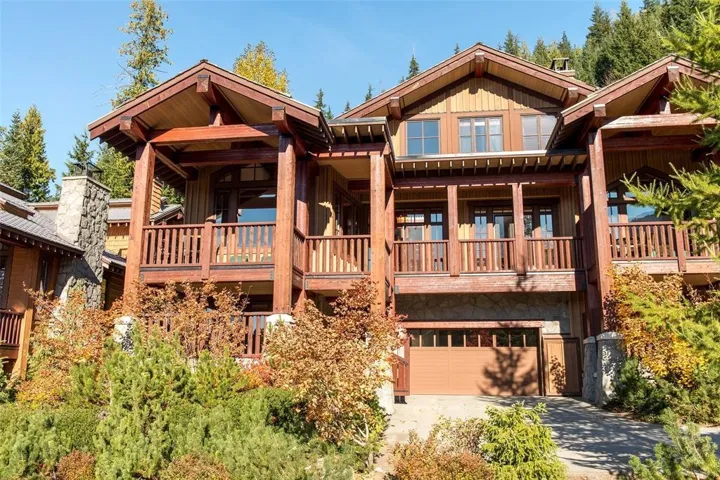 View of front of home featuring driveway, a garage, and board and batten siding