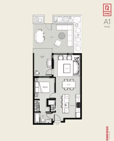 View of room layout