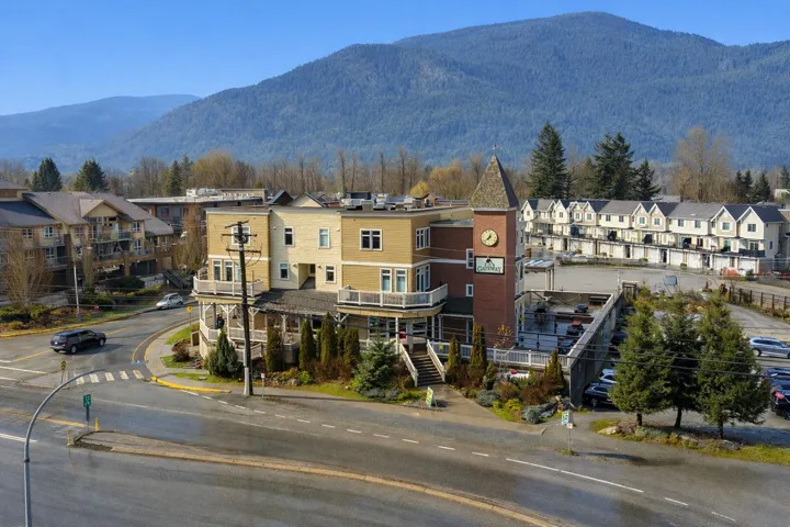 Mountain view featuring nearby suburban area