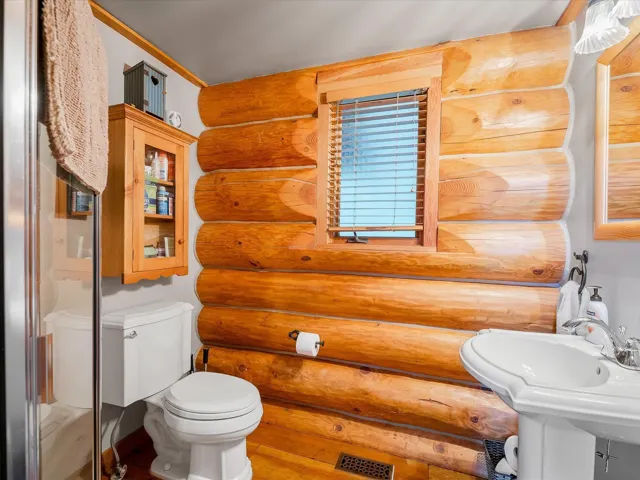 Located on the main level of the house.