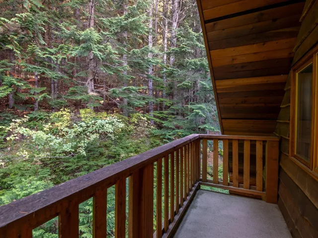 Private deck accessed only by the primary bedroom.