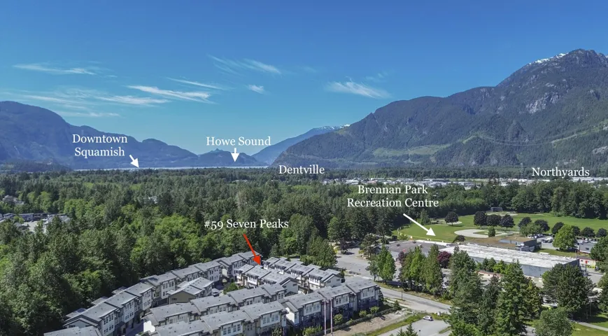 Central Squamish location, close to everything