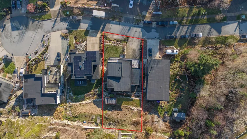 View of property location with property parcel outlined