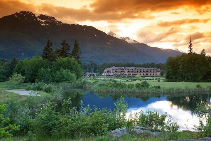 Water view featuring a mountain backdrop
