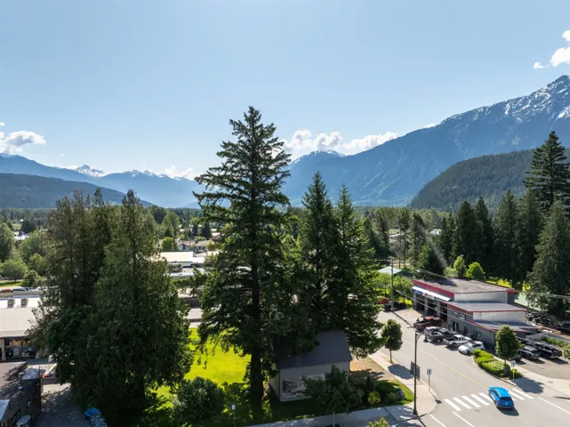 View of mountain background