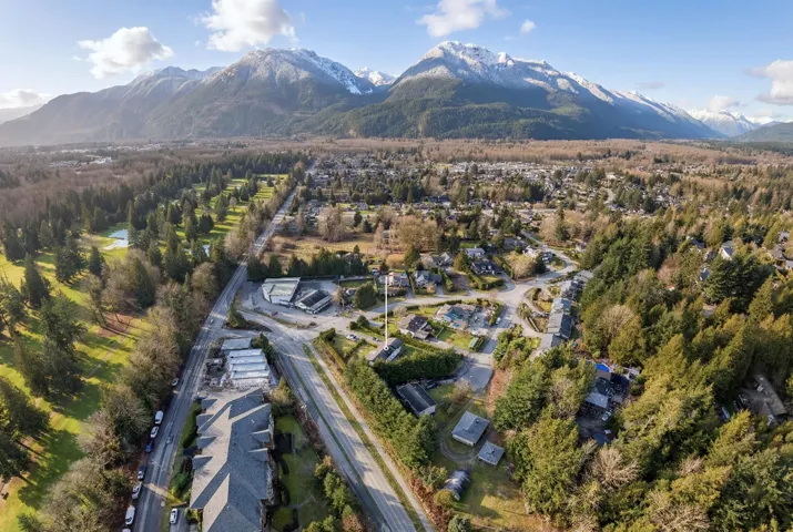 Drone / aerial view of mountains