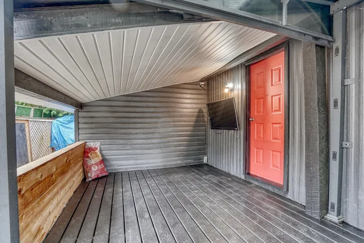 View of deck