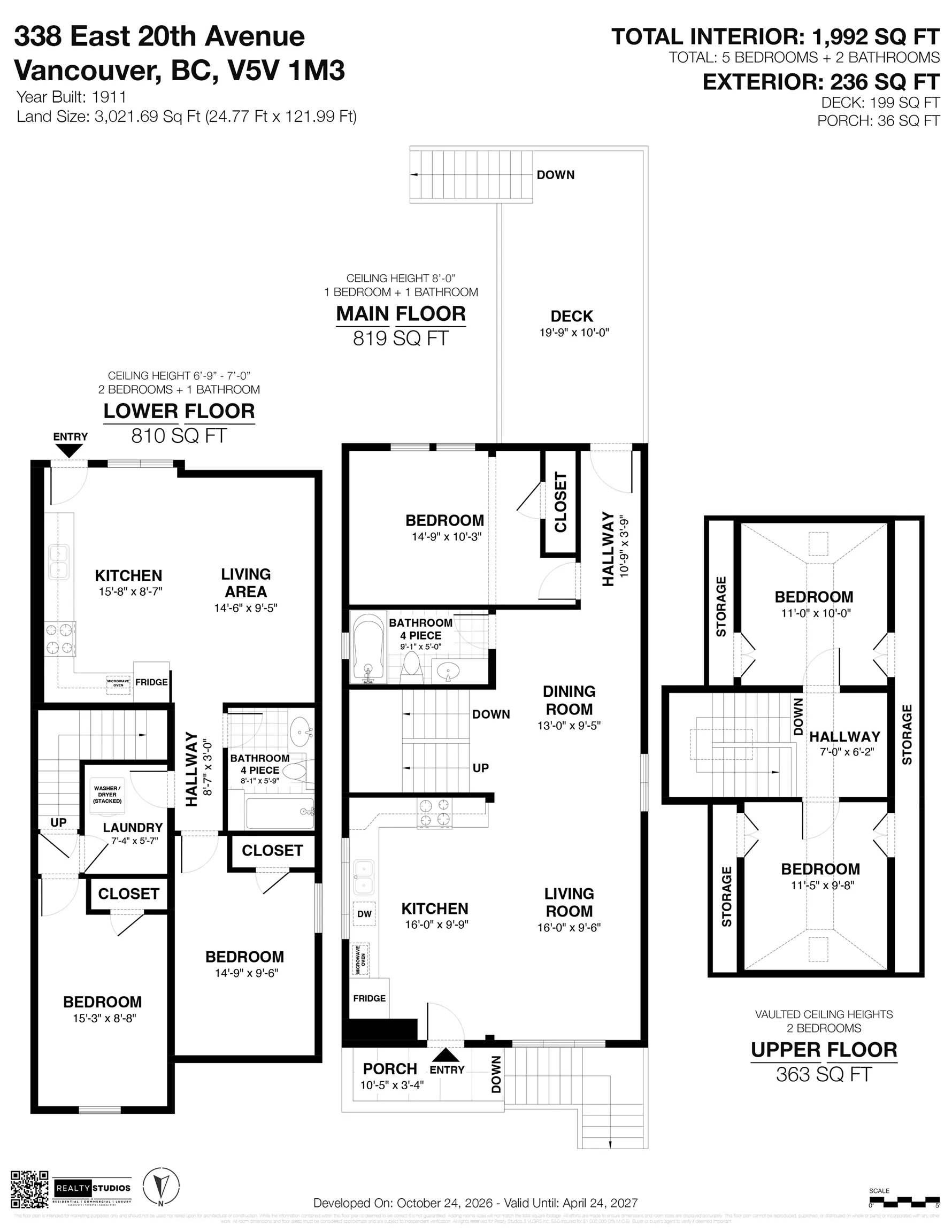 338 E 20th Avenue, Vancouver, BC V5V 1M3
