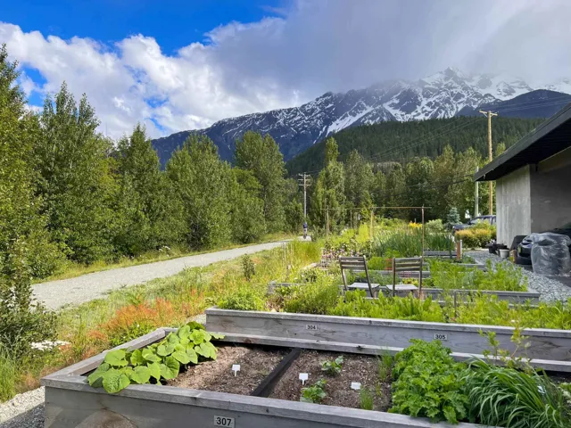 View of mountain backdrop