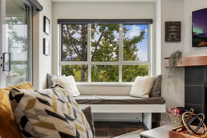 View of living area