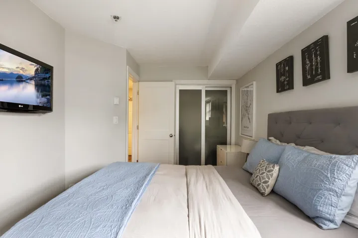 Bedroom featuring a closet