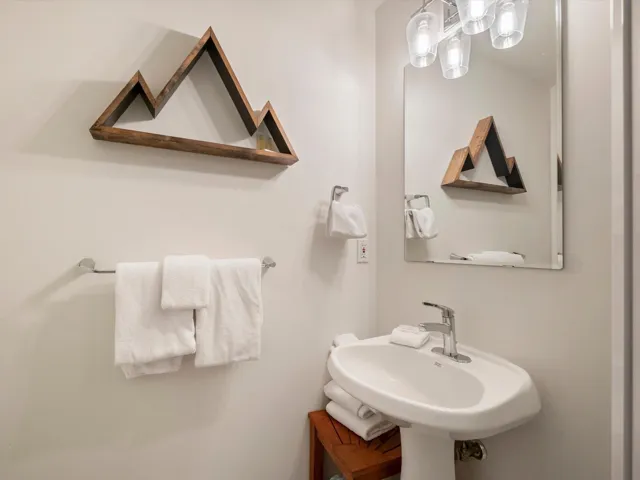 Bathroom with a sink
