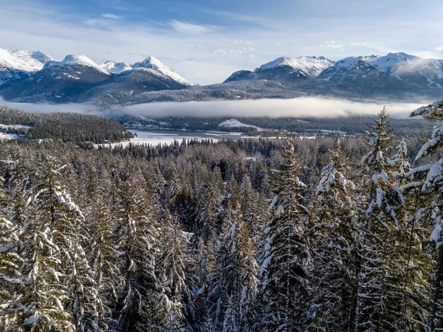 View of mountain backdrop
