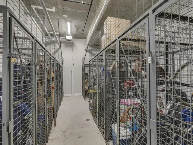 View of storage room
