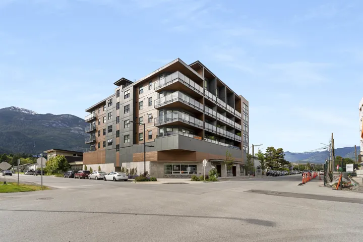 View of apartment building / complex with a mountain view