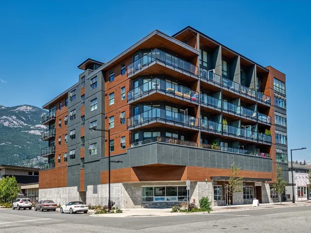 View of apartment building / complex with a mountain view