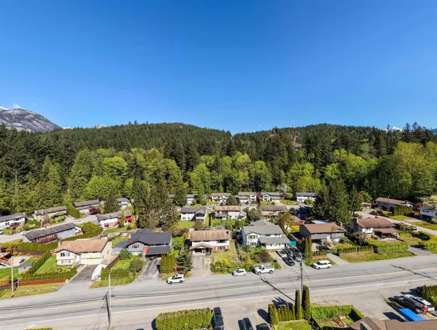 Residential area with an abundance of mature trees and green landscaping