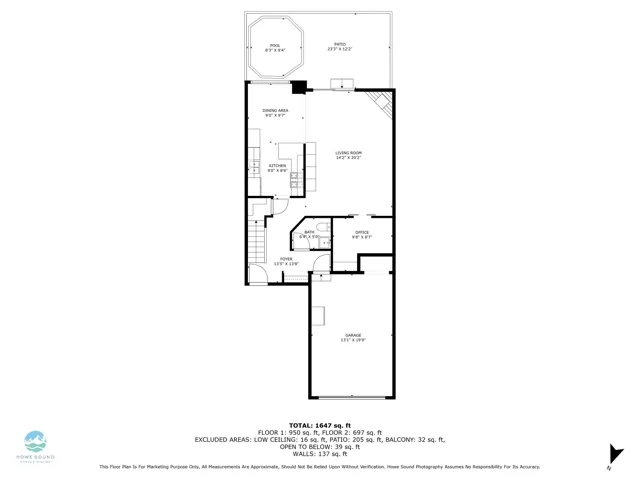 Bedroom with light wood-type flooring, ceiling fan, and recessed lighting