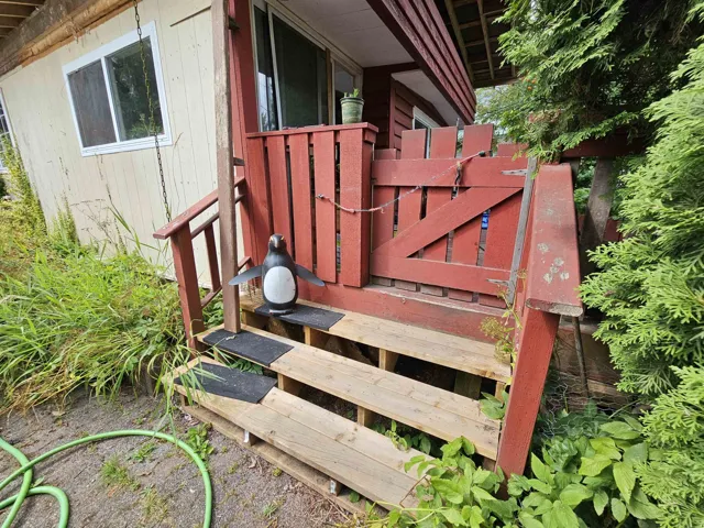 Exterior deck stairs replaced