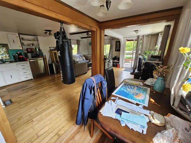 Kitchen/Dining/living area