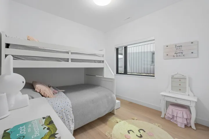 Bedroom featuring wood finished floors