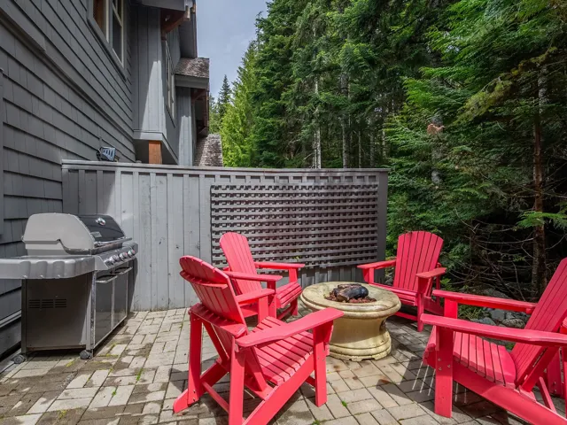 View of patio / terrace featuring grilling area and an outdoor fire pit