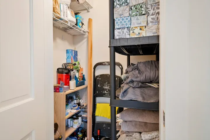 View of storage room
