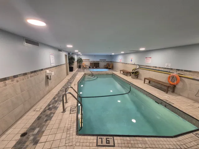 View of indoor community pool