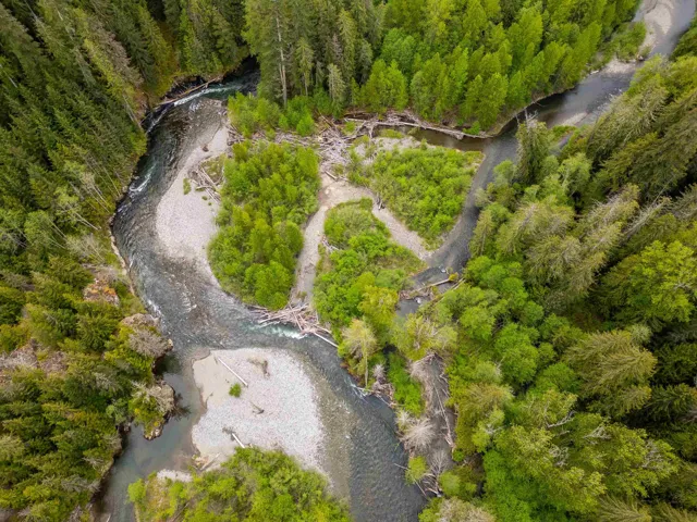 View of property location with a heavily wooded area