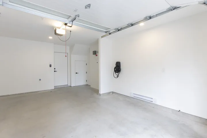 Garage with EV Charger