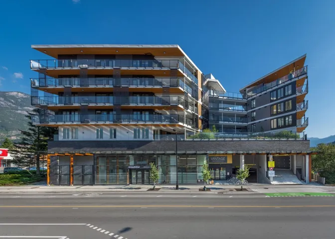 View of apartment building / complex with a mountain view
