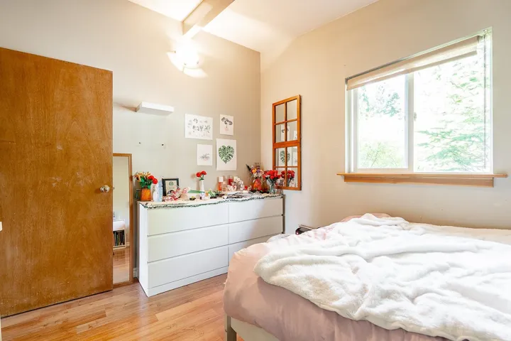 Bedroom featuring light wood-style floors