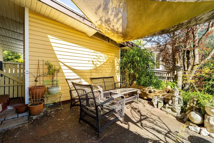View of patio / terrace featuring fence