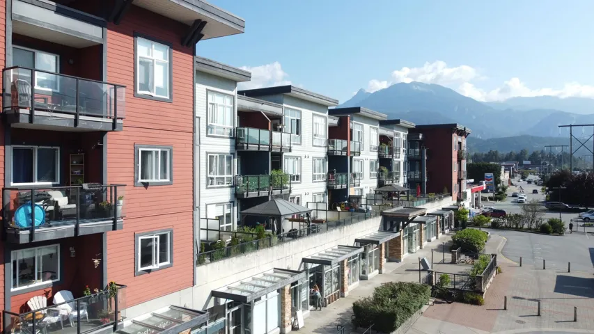 Surrounding community with a mountain view