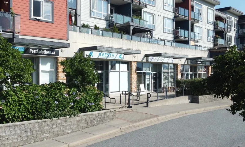 Entrance to property