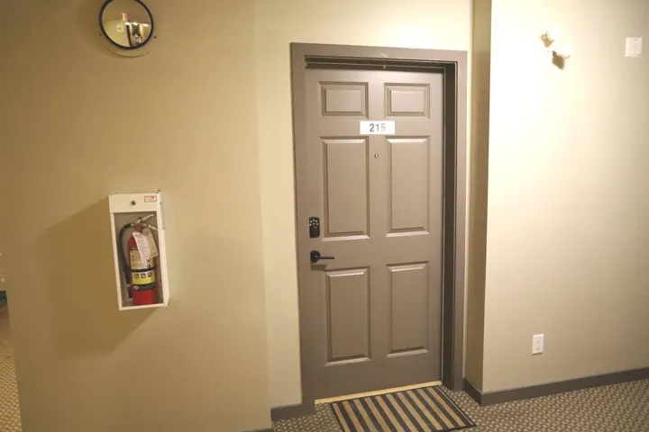 Doorway to property