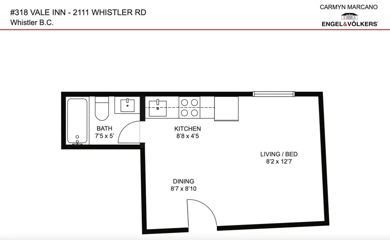 View of home floor plan