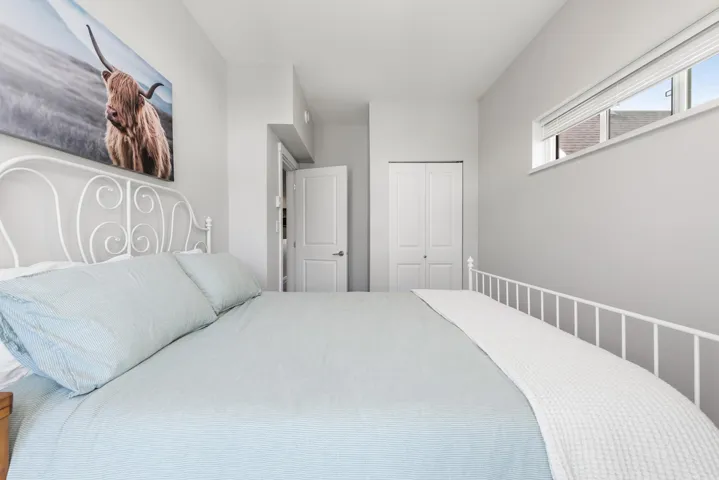 Bedroom with a closet