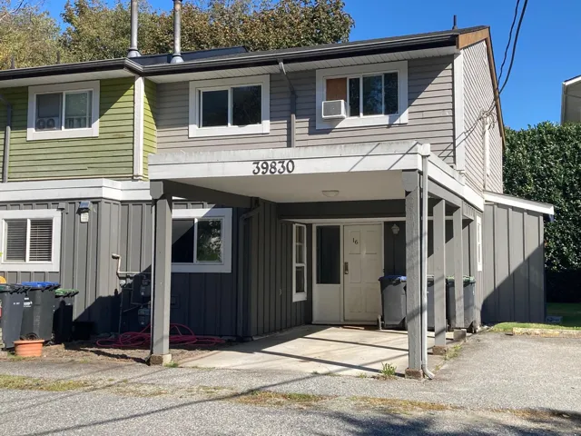 View of front of property with board and batten siding