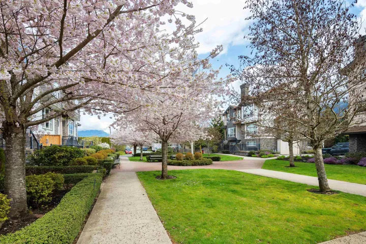 View of community featuring a yard