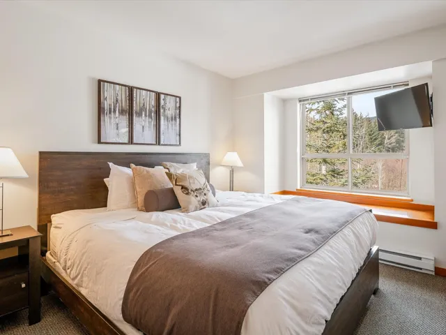 Bedroom featuring baseboard heating and carpet flooring