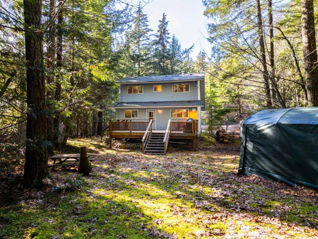 View of back of house