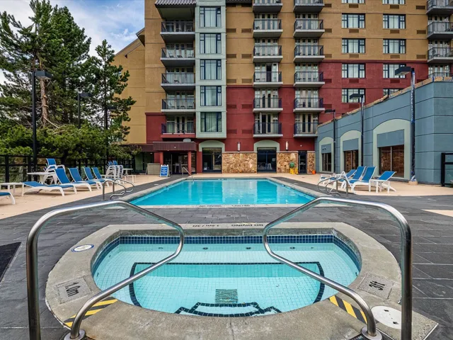 Pool featuring a patio area