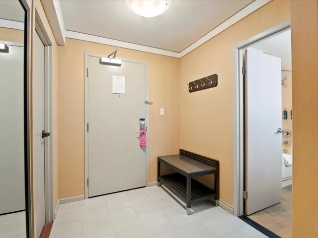 View of doorway to outside
