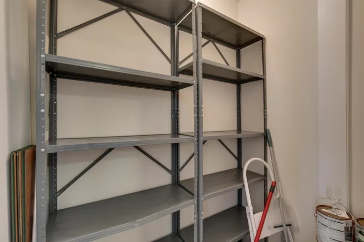 View of storage room