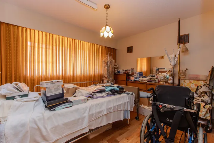 Bedroom featuring wood finished floors