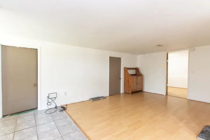 Unfurnished room featuring light wood-style floors