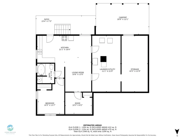 View of home floor plan