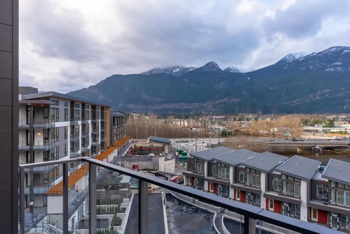 View of mountain backdrop