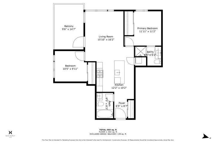 View of room layout